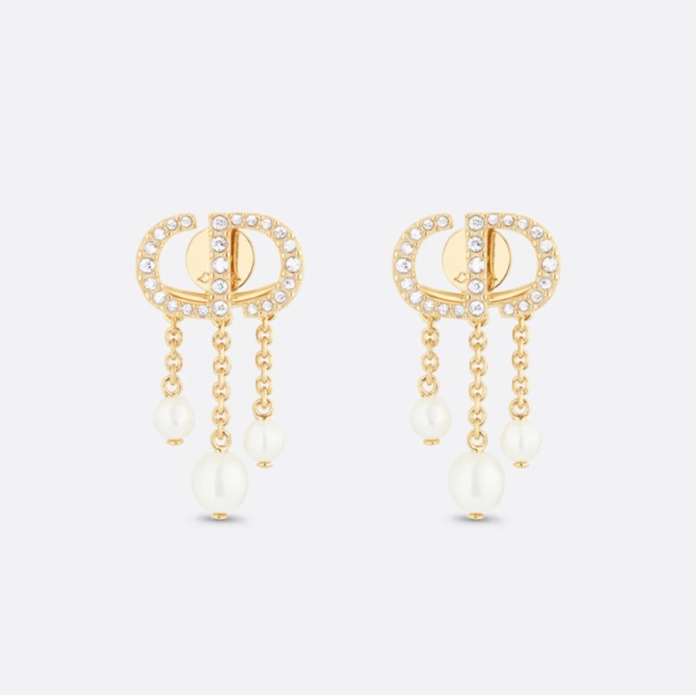DIOR - Petit CD Earrings